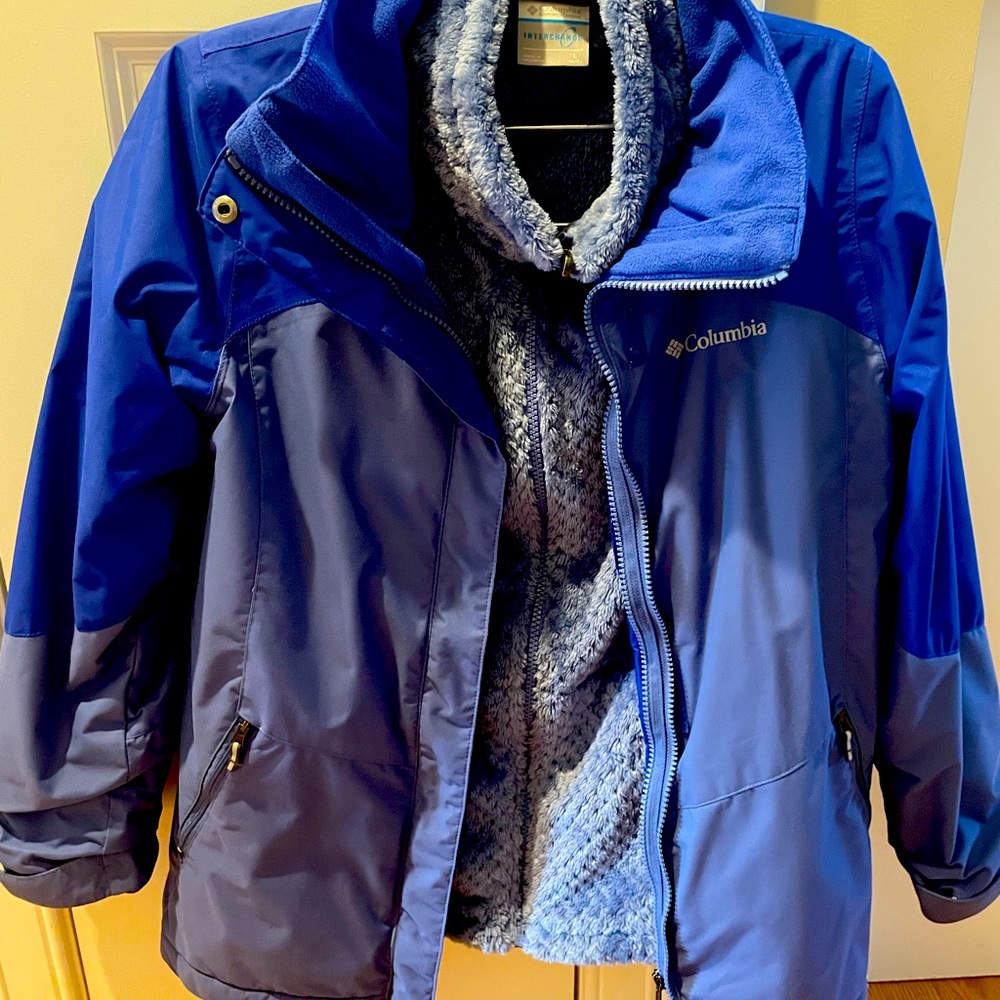 Columbia 3-in-1 interchange Jacket